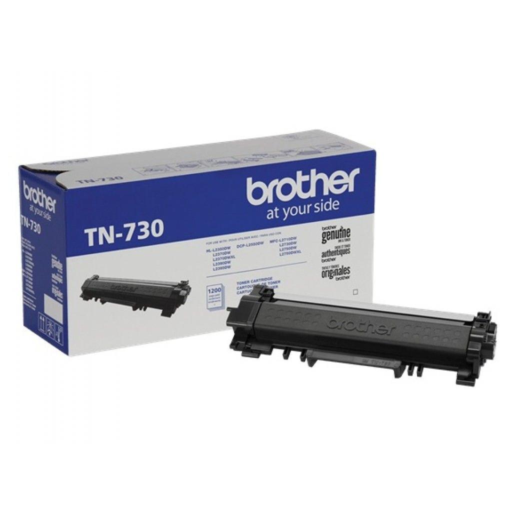 TÓNER BROTHER TN730 NEGRO, 1200 PÁGINAS