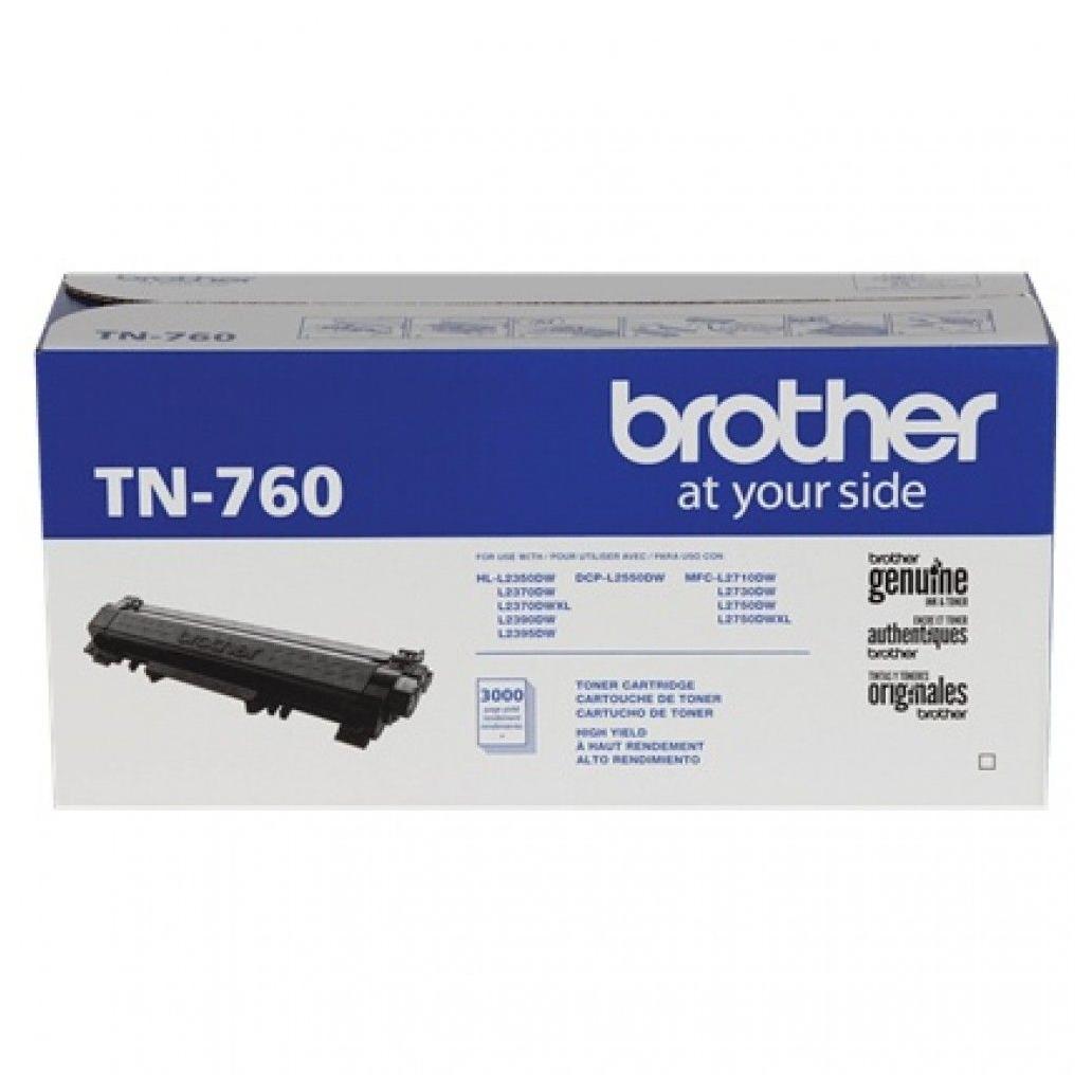 TÓNER BROTHER TN760 NEGRO, 3000 PÁGINAS