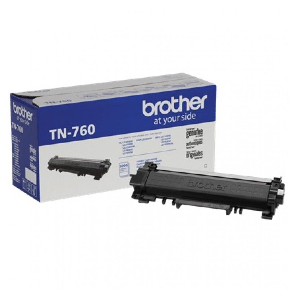 TÓNER BROTHER TN760 NEGRO, 3000 PÁGINAS