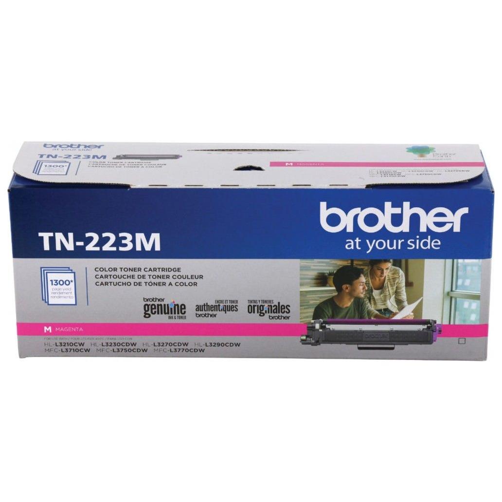 TÓNER BROTHER TN223M MAGENTA, 1300 PÁGINAS