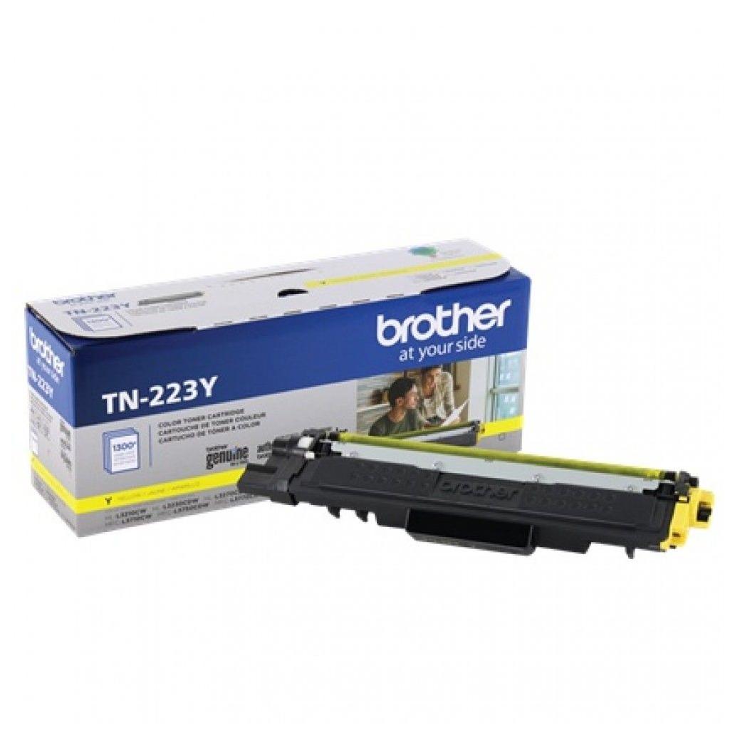 TÓNER BROTHER TN223Y AMARILLO, 1300 PÁGINAS
