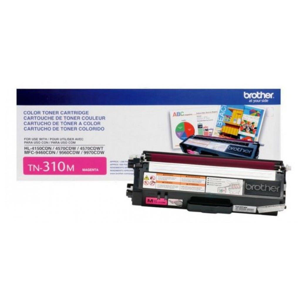 TÓNER BROTHER TN-310M MAGENTA, 1500 PÁGINAS