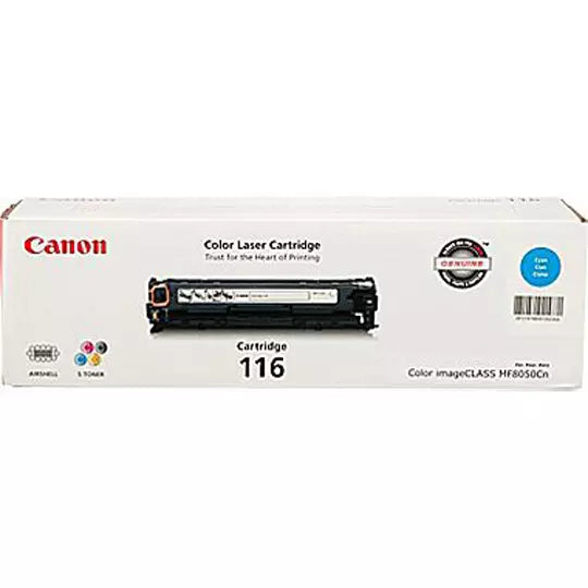 Cartucho Canon para toner 116 cyan.