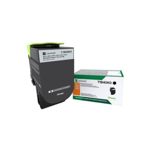 Tóner Lexmark 71B40K0 Negro, 3.000 Páginas