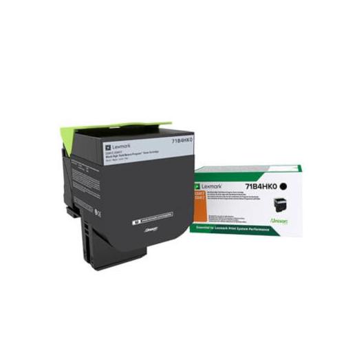 Tóner Lexmark 71B4HK0 Alto Rendimiento Negro, 6.000 Páginas