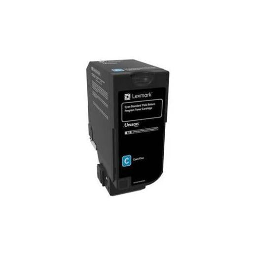 Tóner Lexmark 74C4SC0 Cian, 7.000 Páginas