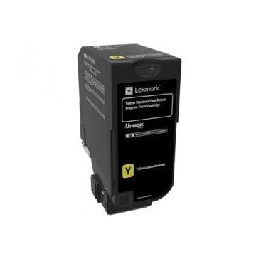 Tóner Lexmark 74C4SY0 Amarillo, 7.000 Páginas