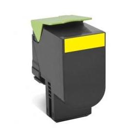 Tóner Lexmark 80C8XY0 Super Alto Rendimiento Amarillo, 40 Páginas