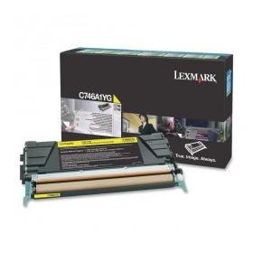 Tóner Lexmark C746A1YG Amarillo, 7.000 Páginas