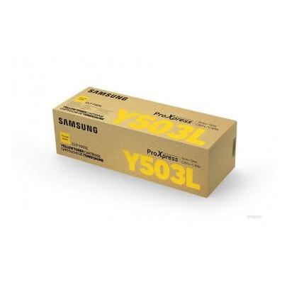 Tóner Samsung CLT-Y503L Amarillo, 5.000 Páginas