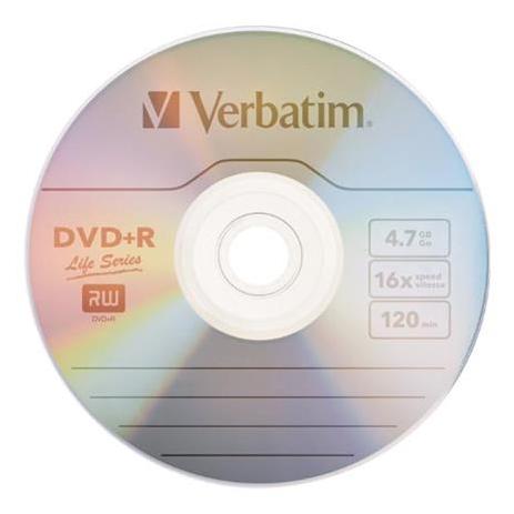 Verbatim Torre de Discos Virgenes, DVD+R, 16x, 50 Piezas (97174)