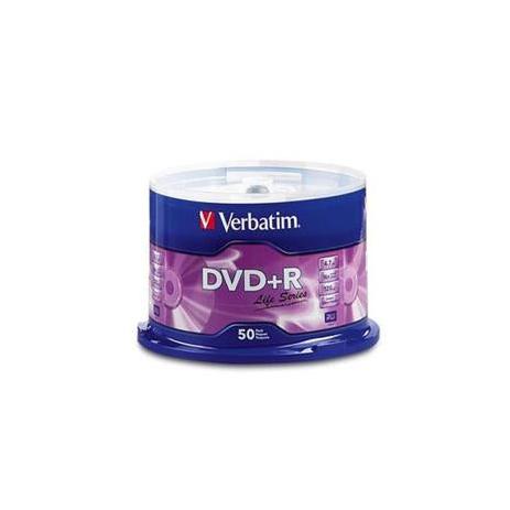 Verbatim Torre de Discos Virgenes, DVD+R, 16x, 50 Piezas (97174)