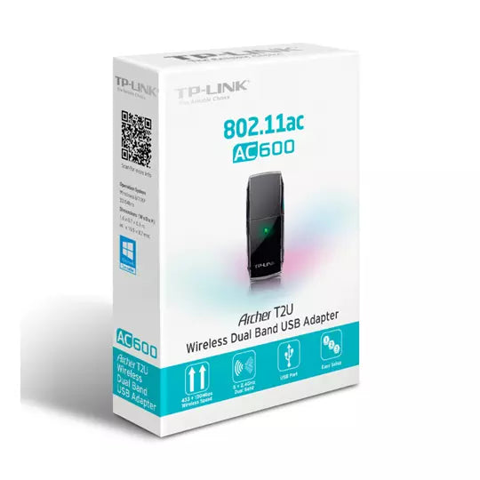 TP-Link Adaptador de Red USB ARCHER T2UAC600