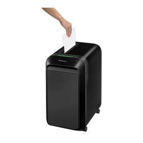 Fellowees Trituradora de Corte Cruzado Powershred LX190, 20 Hojas, 30 Litros, Negro