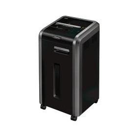 Fellowes Trituradora de Corte Cruzado C-225Ci, 22 Hojas, Negro/Plata