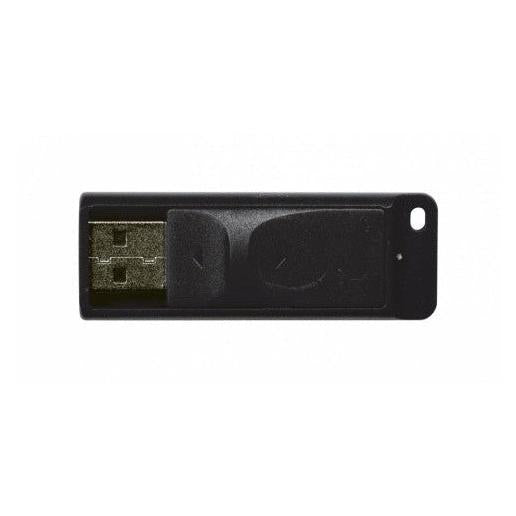 Memoria USB Verbatim Slider Go, 32GB, USB 2.0, Negro