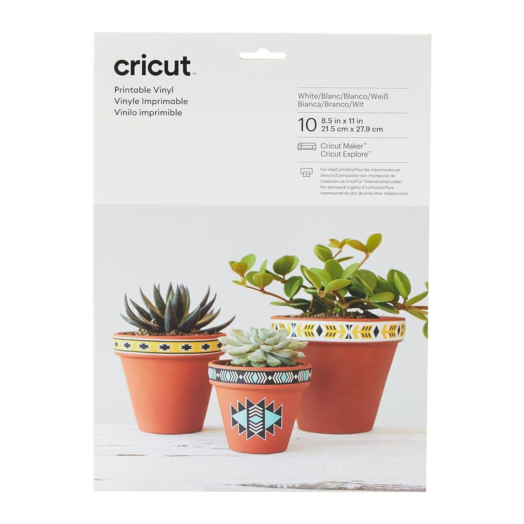 vinil cricut blanco