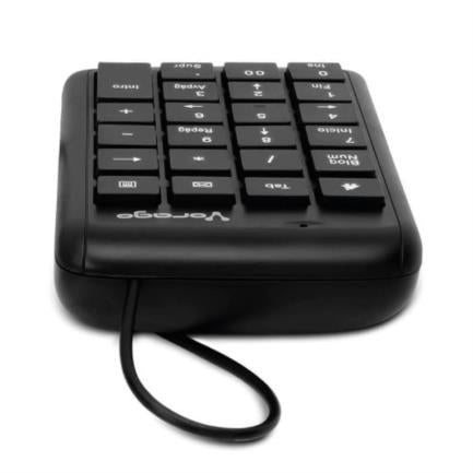 Vorago Teclado Numérico KB-105, Alámbrico, USB, Negro