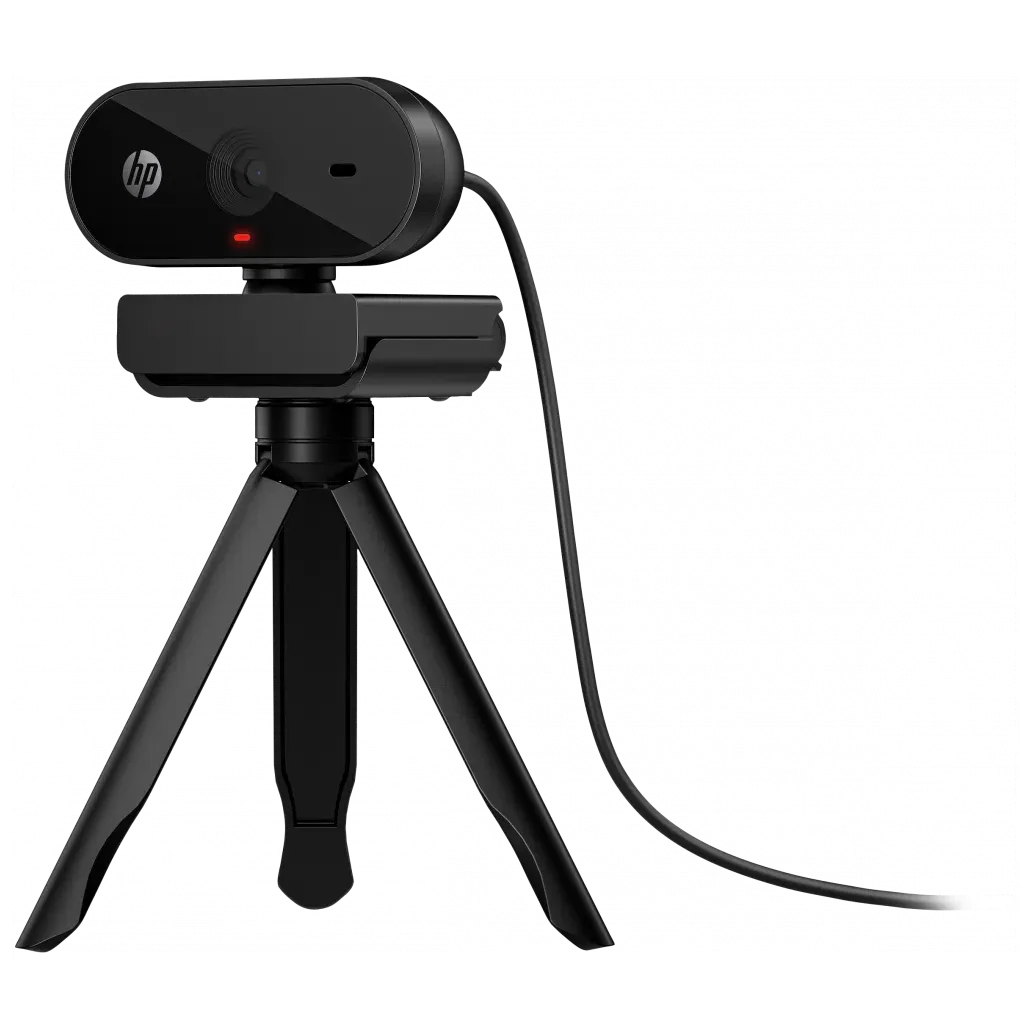 HP Webcam 325, 1920 x 1080 Pixeles, USB, Negro