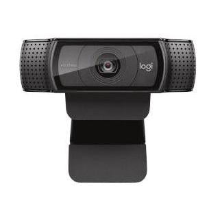 Logitech Webcam HD Pro C920 con Micrófono, Full HD, 1920 x 1080 Pixeles, USB 2.0, Negro