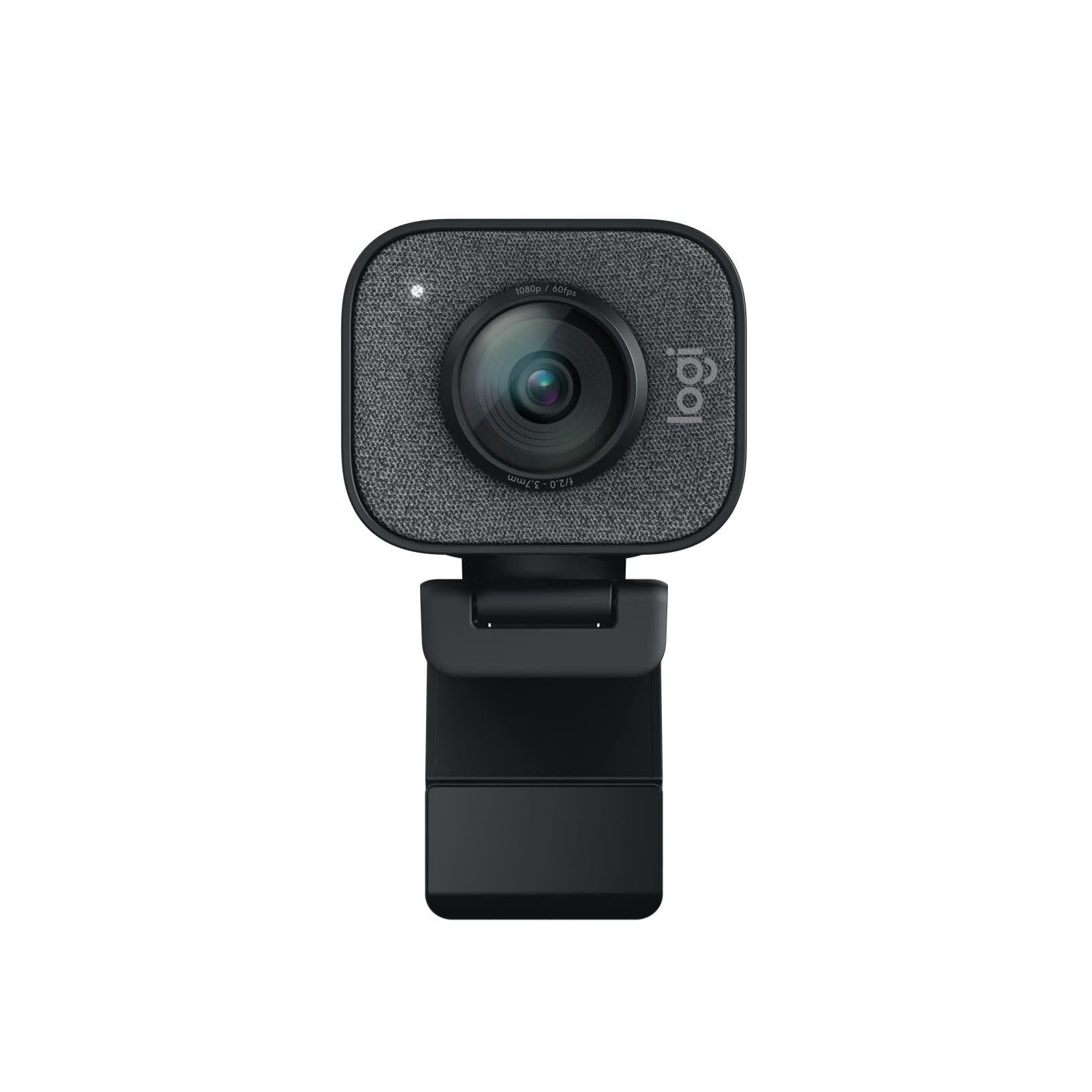 Logitech Webcam StreamCam, 1920 x 1080 Pixeles, USB-C, Negro