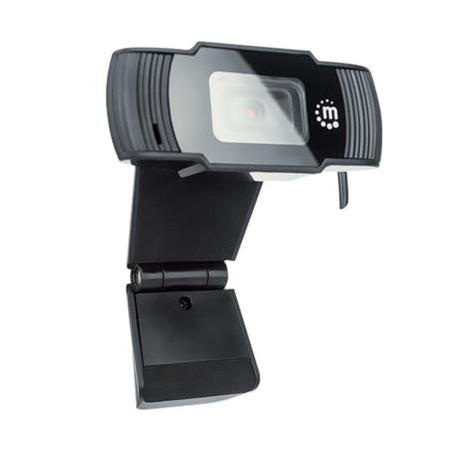 Manhattan Webcam 462006, 2MP, 1920 x 1080 Pixeles, USB 2.0, Negro