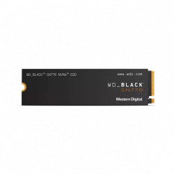 SSD WD Black SN770 NVMe, 500GB, M.2, 4000 MB/s Escritura, 5000 MB/s Lectura, PCI Express 4.1