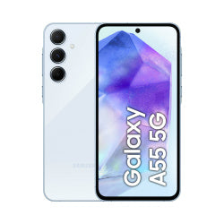 Samsung Galaxy A55 5G 6.6" Dual SIM, 128GB, 8GB RAM, Azul Claro