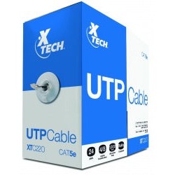 Xtech Bobina de Cable Cat5e UTP, 305 Metros