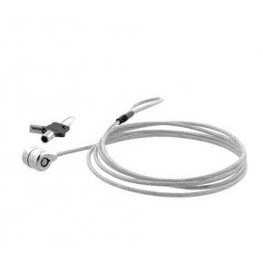 Xtech Candado de Llave para Laptops XTA-111, 1.8 Metros, Plata